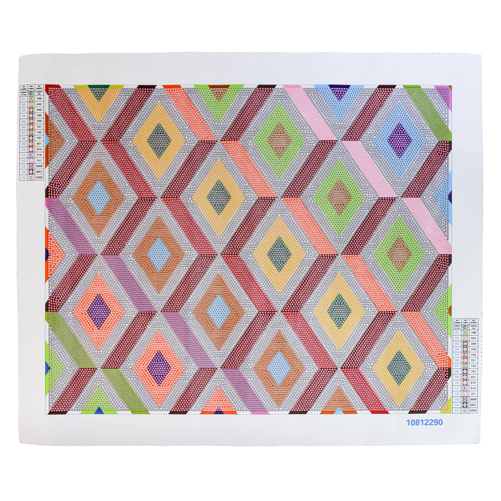 Jonathan Adler x Michaels 16" x 20" Diamond Pattern Diamond Art Kit